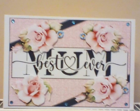 Best mum ever 8x8 & 5x7 mini kit by Benita Jenkinson