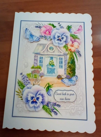 Pansy celebrations A5 by Benita Jenkinson