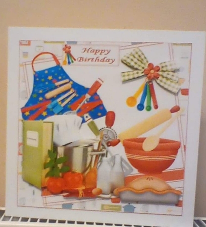 8x8 Lets get cooking mini kit by Benita Jenkinson