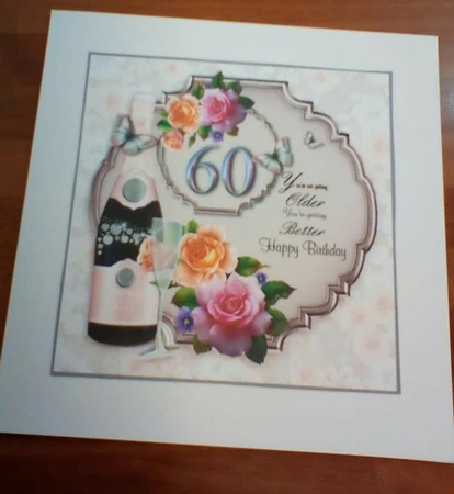 Female 60th Birthday in Lilac by Benita Jenkinson