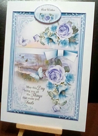 Pretty Floral Mini Page Kit  by Benita Jenkinson