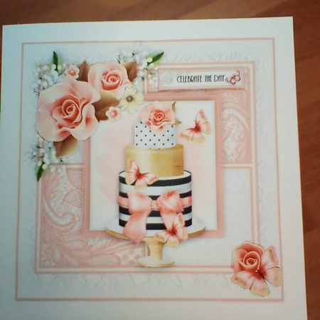Celebration Rose Cake  by Benita Jenkinson