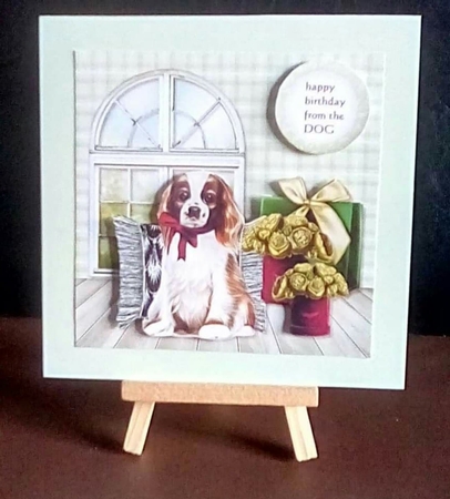 Birthday Puppy mini Kit by Benita Jenkinson
