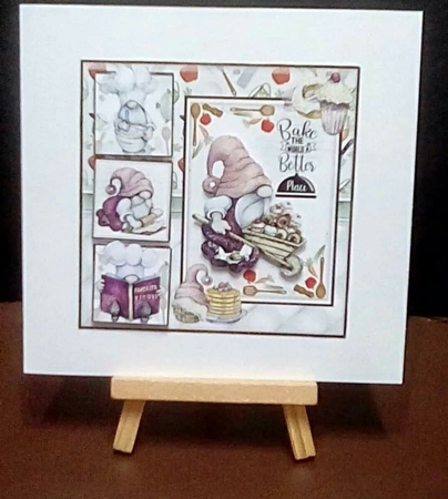 Bake The World A Better Place Mini Page Kit by Benita Jenkinson