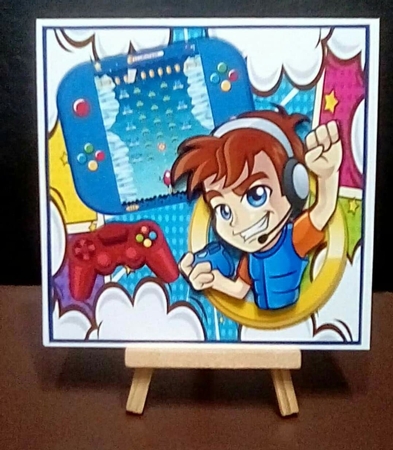 Game boy birthday by Benita Jenkinson