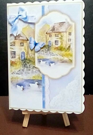 Swan Cottage 7x5 Mini Kit by Benita Jenkinson