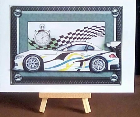 Race Car Favorites Mini Kit. 1 by Benita Jenkinson