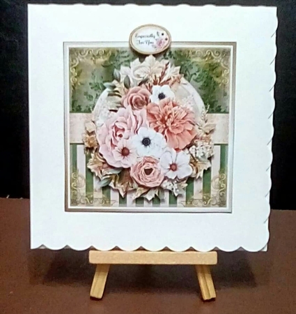 Peach Bouquet Mini Page Kit by Benita Jenkinson