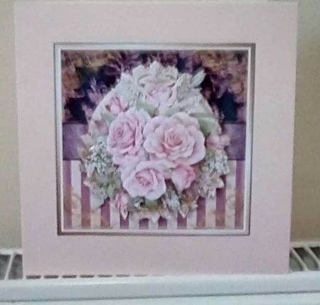 Dusty Rose Bouquet Mini Page Kit  by Benita Jenkinson
