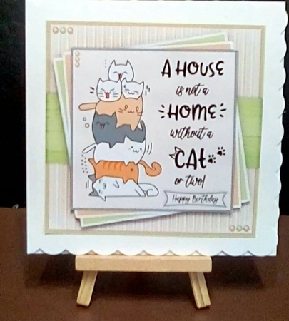 A Cat or Two Mini Kit by Benita Jenkinson