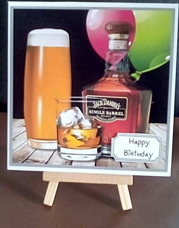 Happy Hour for Male Birthday or Fathers Day by Benita Jenkinson