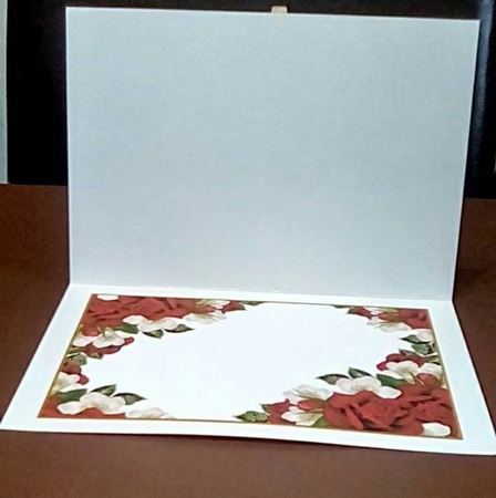 Christmas  Roses  Toppers by Benita Jenkinson