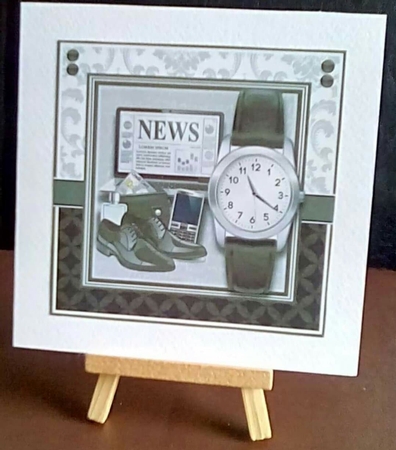 8X8 Business is Business Card Front with Sentiments  by Benita Jenkinson
