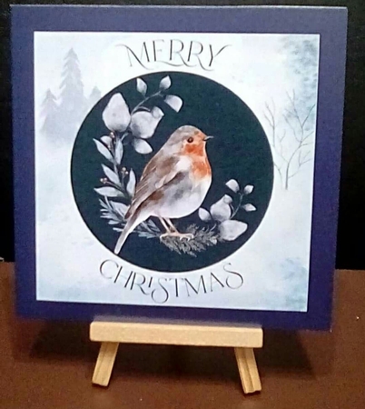 Winter Woodlands Christmas - Robin by Benita Jenkinson