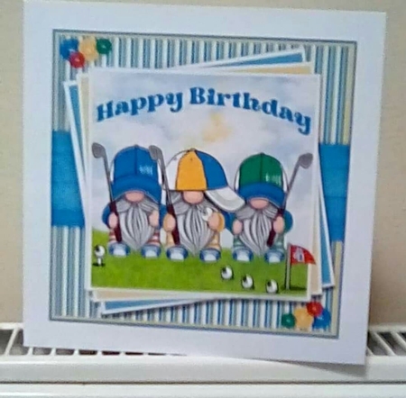 Golfing Gnomes Mini Kit by Benita Jenkinson