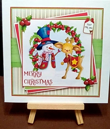 Baby Rudi and Snowman Mini Kit by Benita Jenkinson