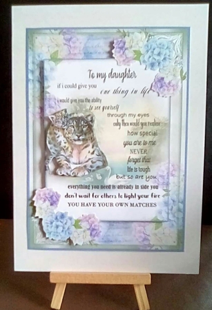 To My Daughter Mini Page Kit by Benita Jenkinson