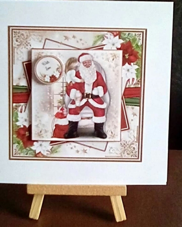 A Visit To Santa Mini Page Kit by Benita Jenkinson