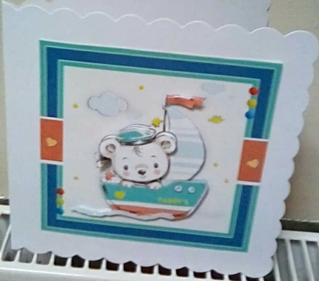 Cute Teddy Birthday Ages 1 to 6 by Benita Jenkinson