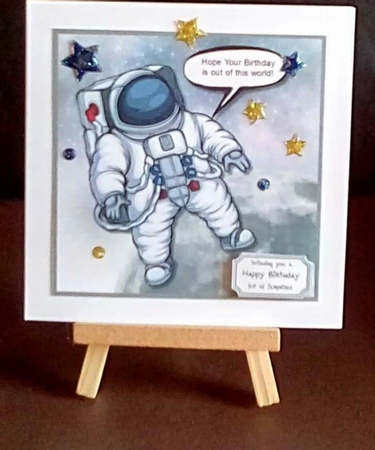 Hope your Birthday is out of this world by Benita Jenkinson