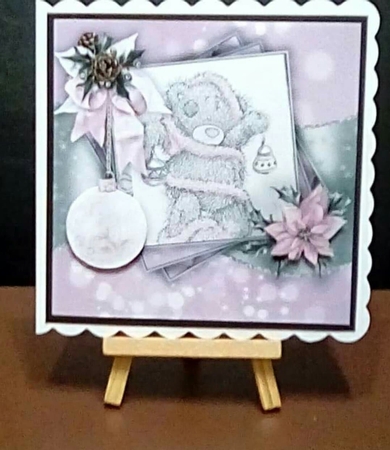 Pink Teddy Christmas 2 Bumper Kit #1     by Benita Jenkinson