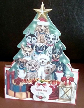 A Pawfect Christmas Tree Bumper Mini Page Kits by Benita Jenkinson