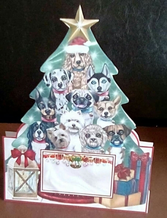 A Pawfect Christmas Tree Bumper Mini Page Kits by Benita Jenkinson