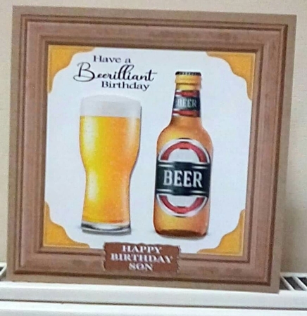 HAVE A BEERILIENT BIRTHDAY by Benita Jenkinson