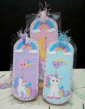 UNICORN UNICORNS BOOKMARKS by Benita Jenkinson