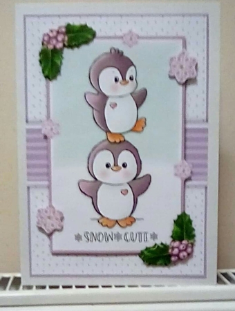 Snow Cute A5 Mini Kit by Benita Jenkinson
