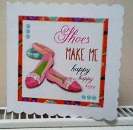 Shoes Make Me Happy Happy Happy by Benita Jenkinson