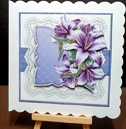 Sympathy Lilies by Benita Jenkinson