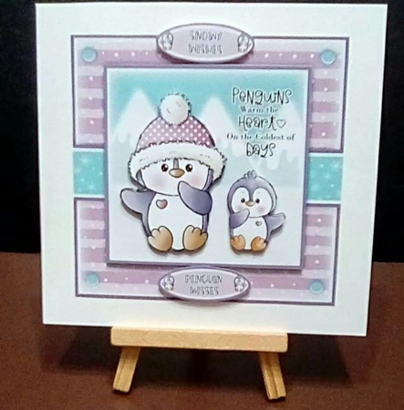 Penguins Warm The Heart Mini Kit by Benita Jenkinson