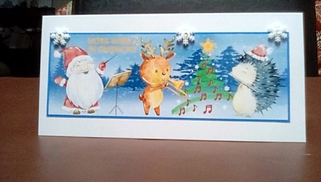 4 Rocking around the Christmas tree toppers by Benita Jenkinson