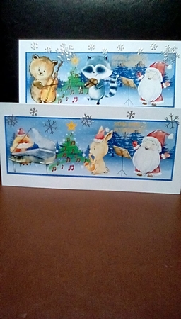 4 Rocking around the Christmas tree toppers by Benita Jenkinson