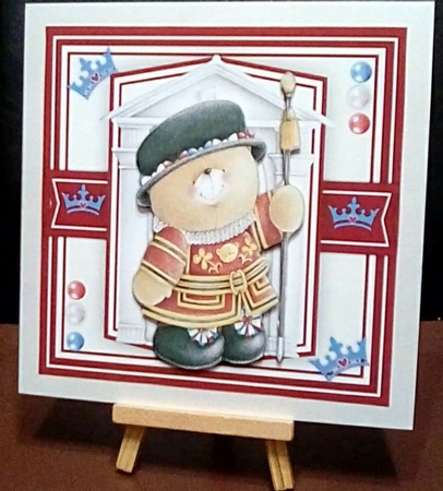 7x7 Mini Kit, The Best of British, Ted by Benita Jenkinson