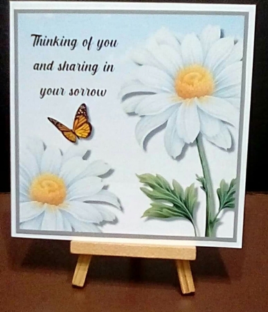 Thinking of you Sympathy by Benita Jenkinson