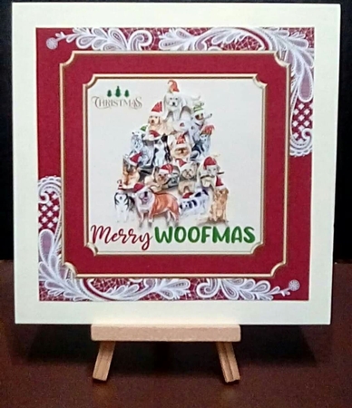 Farm fresh Christmas tree dogs  by Benita Jenkinson