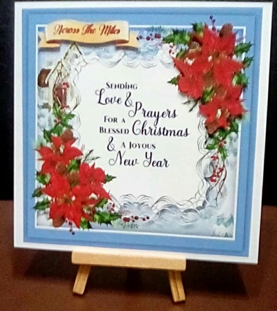 8x8 Mini Kit, With Love and Prayers For Christmas  by Benita Jenkinson