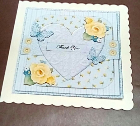 Birthday  Roses Heart  by Benita Jenkinson