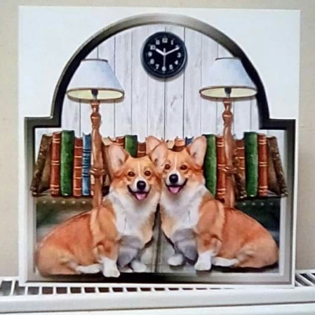 Shaped card Loyal Friends Mini Kit by Benita Jenkinson