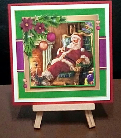 Christmas Santa by Benita Jenkinson