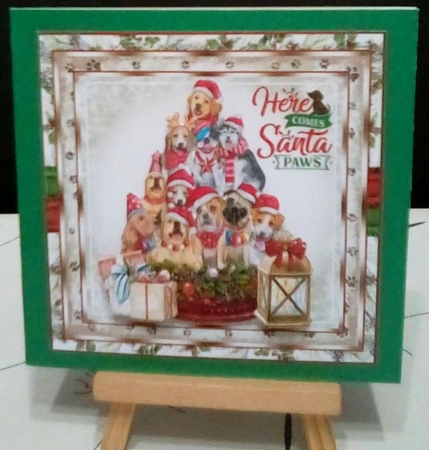 Here Comes Santa Paws Mini Page Kit by Benita Jenkinson