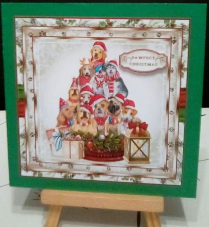 Here Comes Santa Paws Mini Page Kit by Benita Jenkinson
