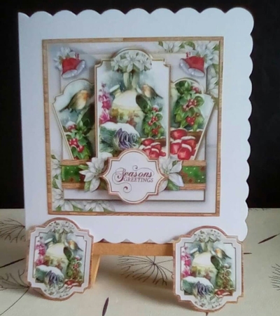 Christmas Holiday Birds Kit-5 by Benita Jenkinson