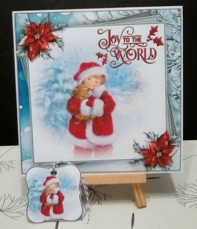 Joy To The World 6X6 Topper Sheet #4   by Benita Jenkinson
