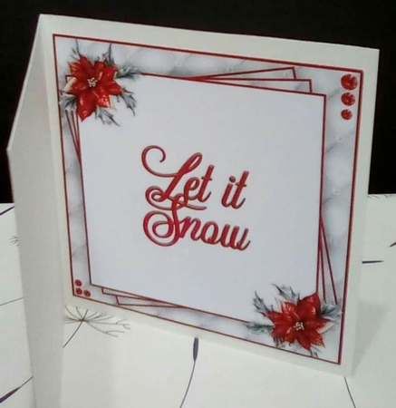 Snowman Family 2 6X6 Topper Kit #1  by Benita Jenkinson
