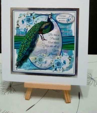 Peacock Beauty 02 Mini Page Kit by Benita Jenkinson