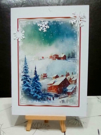Watercolour Winter Landscape Collection  by Benita Jenkinson