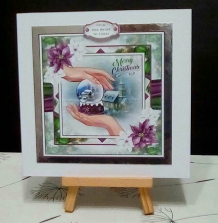 Holding A Snow Globe Mini Page Kit by Benita Jenkinson